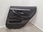 Rear door card panel trim