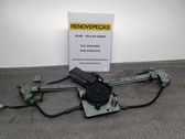 Rear window lifting mechanism without motor