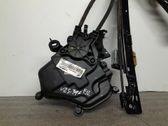 Front window lifting mechanism without motor