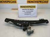 Rear window lifting mechanism without motor