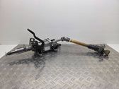 Steering wheel axle set