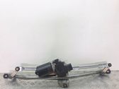 Front wiper linkage and motor