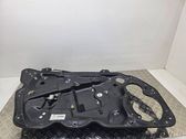 Front window lifting mechanism without motor