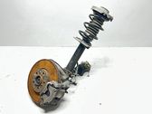 Front wheel hub spindle knuckle