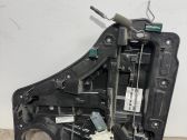 Rear door window regulator with motor