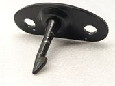 Rear seat rail trim cover