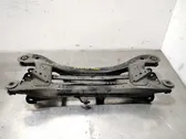 Rear axle beam with reductor