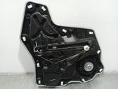 Rear window lifting mechanism without motor