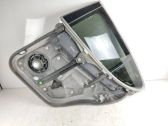 Rear window lifting mechanism without motor