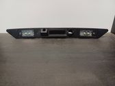 Trunk door license plate light bar