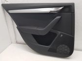 Rear door card panel trim