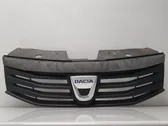 Front bumper upper radiator grill