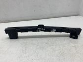 Rear door windshield rail