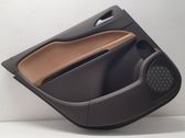 Rear door card panel trim