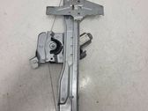 Rear door window regulator with motor
