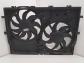 Electric radiator cooling fan