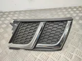 Front bumper upper radiator grill