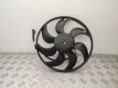 Radiator cooling fan shroud