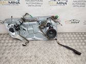 Front window lifting mechanism without motor