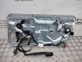 Front window lifting mechanism without motor