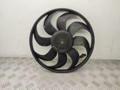 Radiator cooling fan shroud