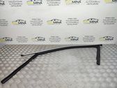 Front door glass trim molding