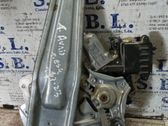 Rear window lifting mechanism without motor