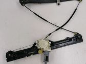 Front door window regulator with motor