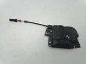 Rear door soft close latching motor