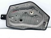 Rear window lifting mechanism without motor