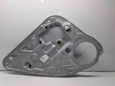 Rear window lifting mechanism without motor