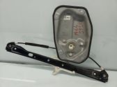 Rear window lifting mechanism without motor