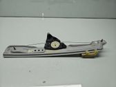 Rear window lifting mechanism without motor