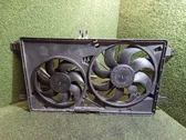 Radiator cooling fan shroud