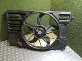 Radiator cooling fan shroud