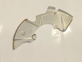 Front brake disc dust cover plate