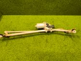 Front wiper linkage and motor