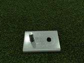 Rear seat rail trim cover