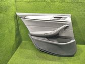 Rear door card panel trim