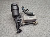 Oil filter mounting bracket