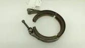 Muffler pipe connector clamp