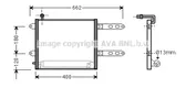 A/C cooling radiator (condenser)