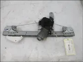 Rear door window regulator with motor