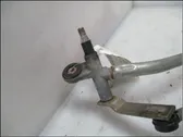 Front wiper linkage and motor