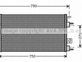 Radiador de refrigeración del A/C (condensador)