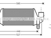 Intercooler radiator