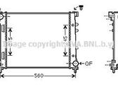 Coolant radiator