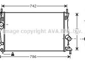 Coolant radiator