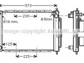 Coolant radiator