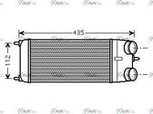 Intercooler radiator